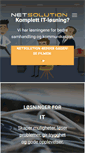 Mobile Screenshot of netsolution.no