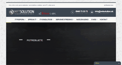 Desktop Screenshot of netsolution.sk