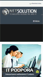 Mobile Screenshot of netsolution.sk