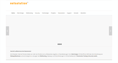 Desktop Screenshot of netsolution.ch